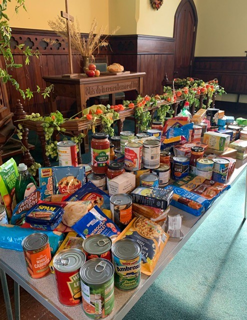 Harvest Festival at East Keswick Methodist Church
